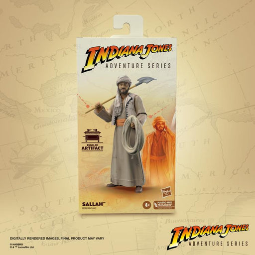Indiana Jones Adventure Series Sallah (Preorder ETA April) - Collectables > Action Figures > toys -  Hasbro