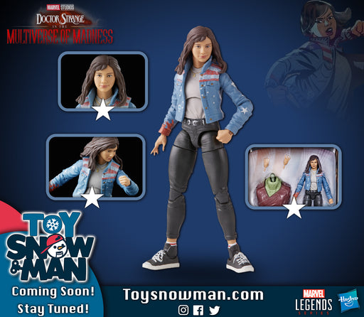 Multiverse of Madness Marvel Legends America Chavez (Rintrah BAF) (preorder Jan/apirl) - Action & Toy Figures -  Hasbro