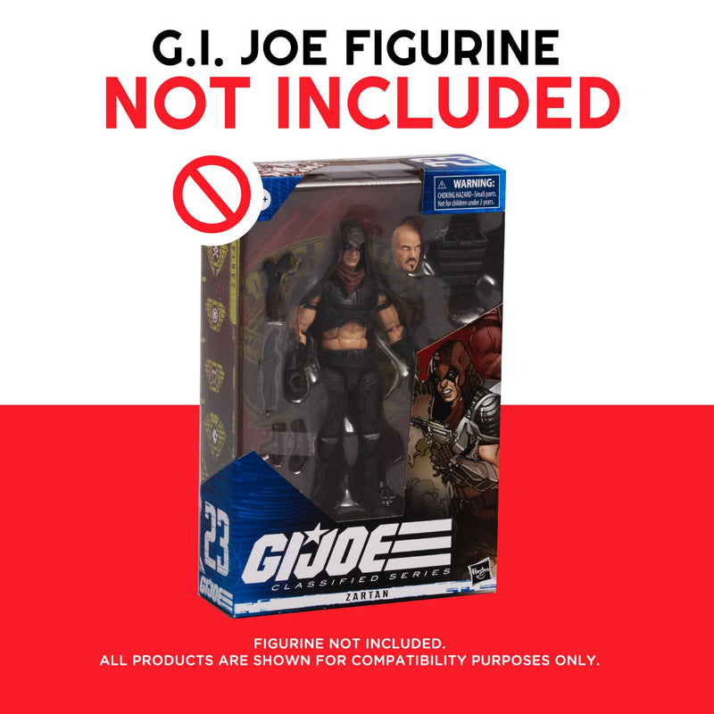 G.I. JOE CLASSIFIED SERIES 6" scale Cover Protector Case cases - accessory -  Toy Snowman
