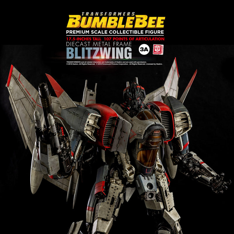 Blitzwing - Transformers Bumblebee - Premium Scale - Action figure -  ThreeZero