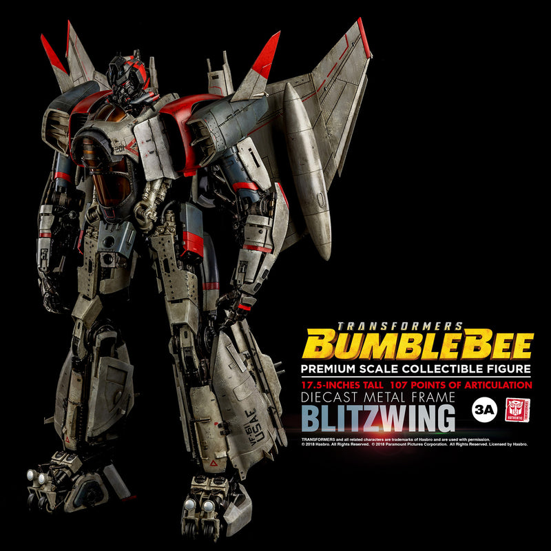 Blitzwing - Transformers Bumblebee - Premium Scale - Action figure -  ThreeZero