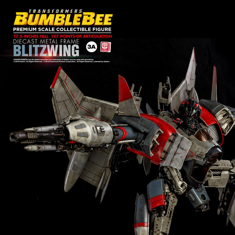 Blitzwing - Transformers Bumblebee - Premium Scale - Action figure -  ThreeZero