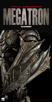Megatron - Transformers : The Last Knight PREMIUM (Deluxe Edition) - Action figure -  ThreeZero
