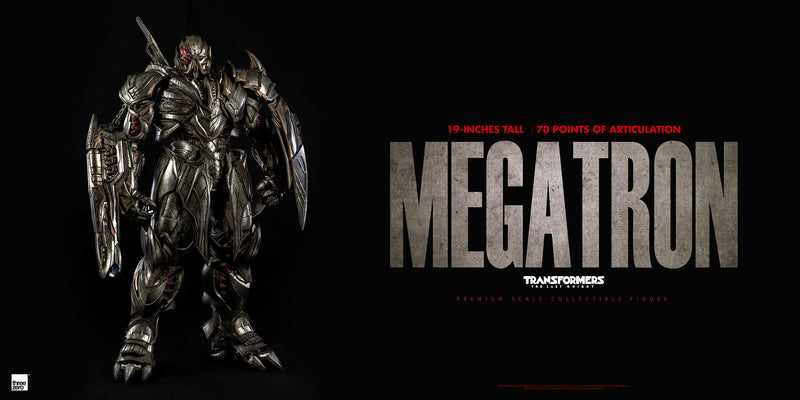 Megatron - Transformers : The Last Knight PREMIUM (Deluxe Edition) - Action figure -  ThreeZero
