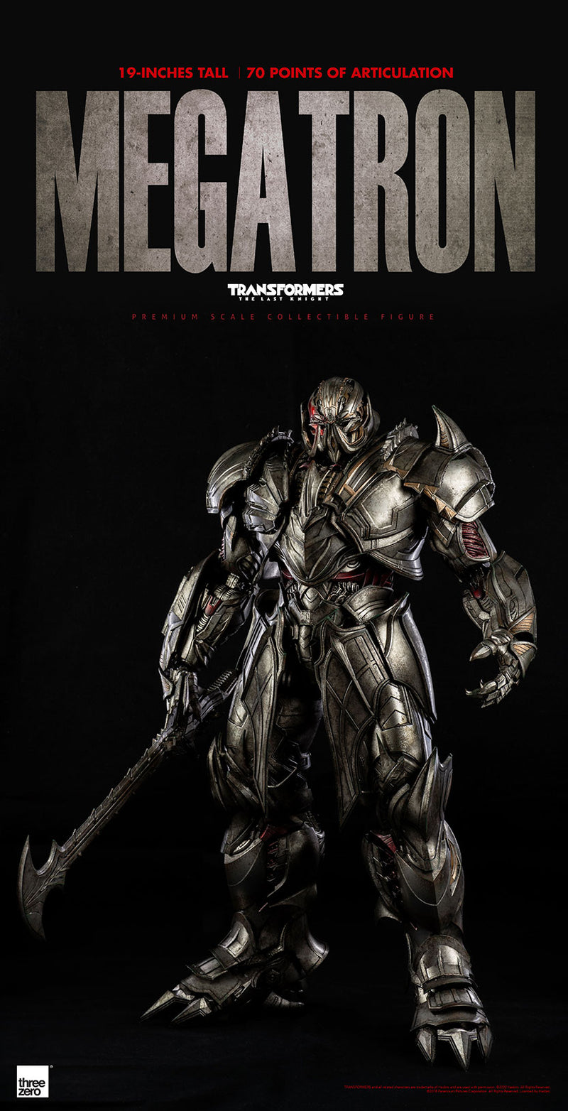 Megatron - Transformers : The Last Knight PREMIUM (Deluxe Edition) - Action figure -  ThreeZero