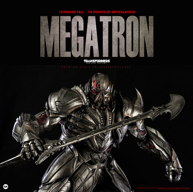 Threezero MEGATRON TRANSFORMERS THE LAST KNIGHT PREMIUM SCALE FIGURE - Toy Snowman