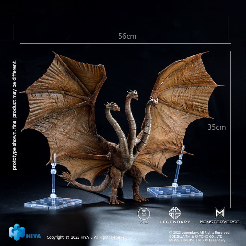 Hiya King Ghidorah - King of the Monsters - EXQUISITE BASIC series (preorder Q4) - Collectables > Action Figures > toys -  HIYA TOYS