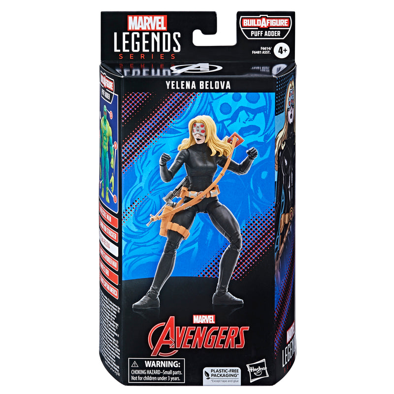 Marvel Legends Yelena Belova Black Widow - Puff Adder BAF (Preorder End of Q2 2023) - Collectables > Action Figures > toys -  Hasbro
