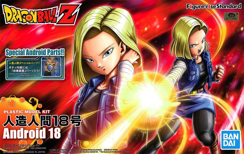 FIGURE-RISE STANDARD DRAGON BALL Z ANDROID 18 - Model Kits -  Bandai