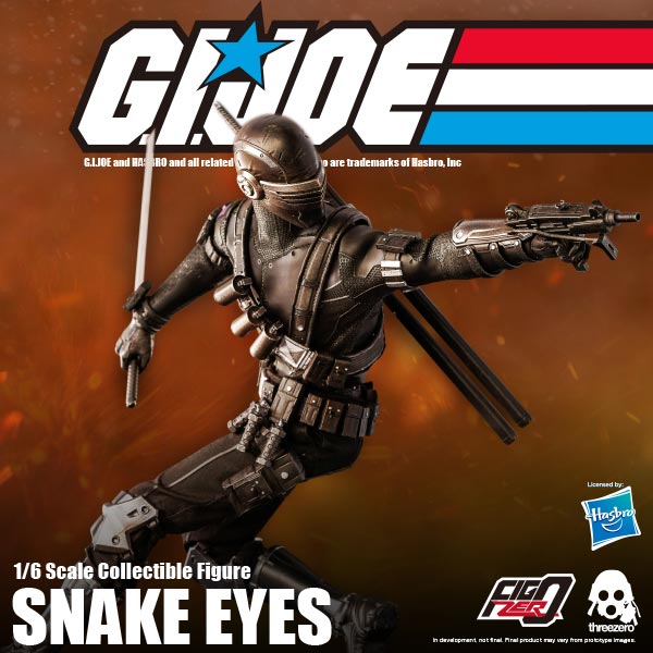 Snake Eyes - G.I. Joe Threezero - Action figure -  ThreeZero