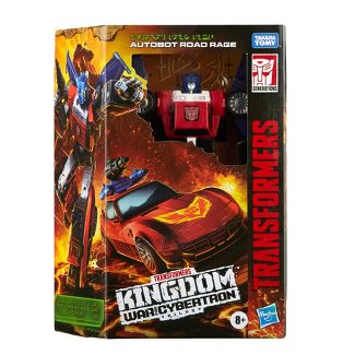 Transformers Generations War for Cybertron: Kingdom Deluxe WFC-K41 Autobot Road Rage - Exclusive - Action & Toy Figures -  Hasbro