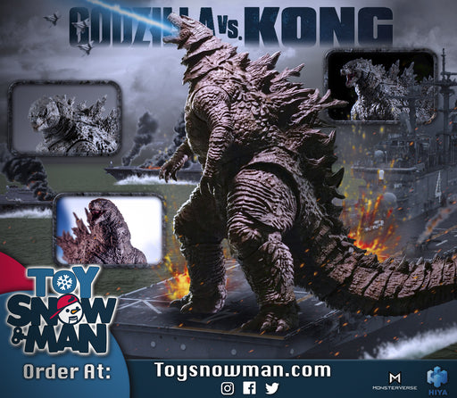 Hiya Godzilla - Godzilla vs. Kong -  EXQUISITE BASIC series **Limit 1 per customer** - Collectables > Action Figures > toys -  HIYA TOYS