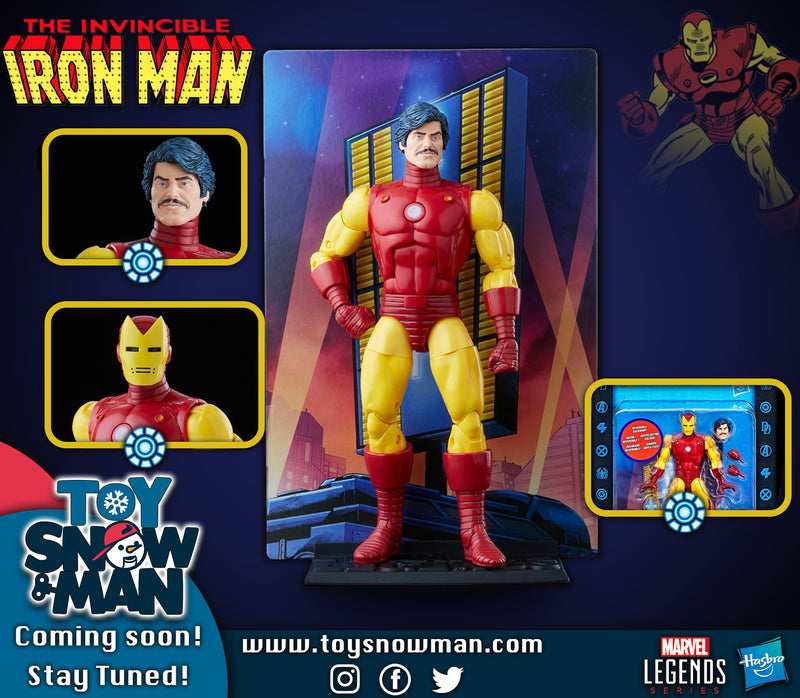 Marvel Legends 20th Anniversary Iron Man (preorder Mar/May) exclusive - Action & Toy Figures -  Hasbro