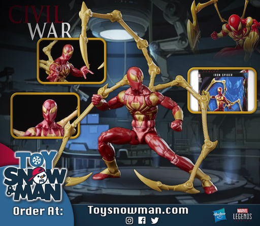Marvel Legends Series Iron Spider - (preorder ETA Q4) - Action & Toy Figures -  Hasbro