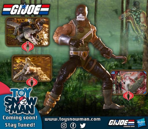G.I. Joe Classified Croc Master & Fiona Action Figure 38 (preorder Feb/April) - Action & Toy Figures -  Hasbro