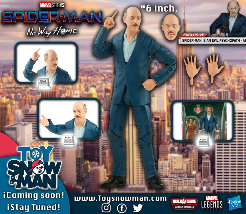 Marvel Legends Series J. Jonah Jameson (preorder dec/feb) - Action figure -  Hasbro