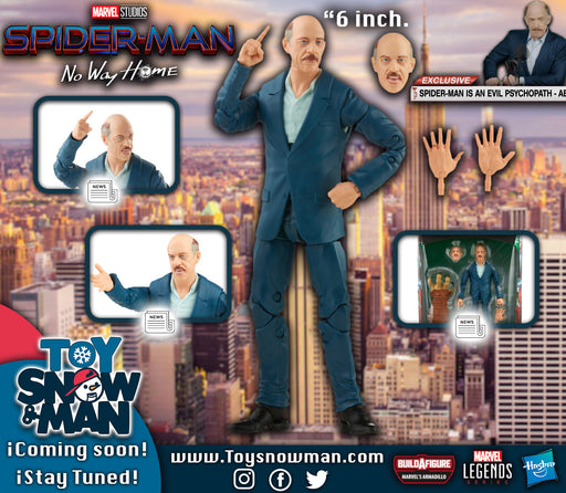 Marvel Legends Series J. Jonah Jameson (preorder dec/feb) - Action figure -  Hasbro