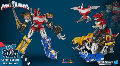 Power Rangers Lightning Collection Mighty Morphin Dino Megazord (preorder AUG) - Action & Toy Figures -  Hasbro