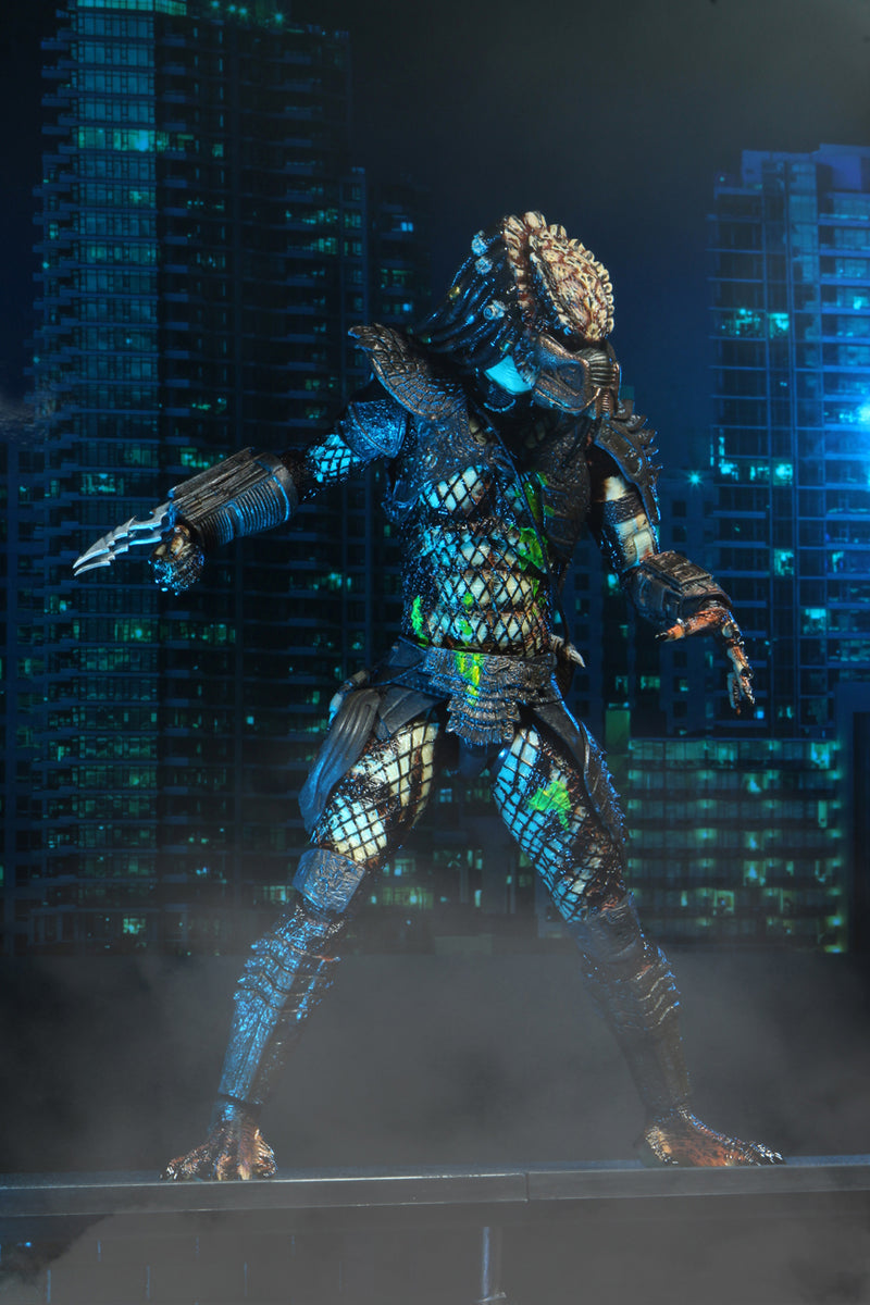 Neca Predator 2 Ultimate Battle-Damaged City Hunter - Toy Snowman
