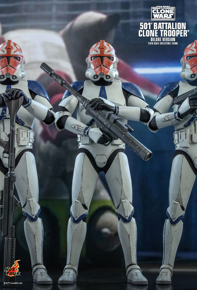 501st Battalion Clone Trooper (Deluxe Version) Sixth Scale Figure by Hot Toys - Action & Toy Figures -  Hot Toys