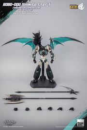 Shin Getter Robot（Original Version） ROBO-DOU Shin Getter 1 (threezero Redesign) Black Ver. (Preorder) - Action & Toy Figures -  ThreeZero