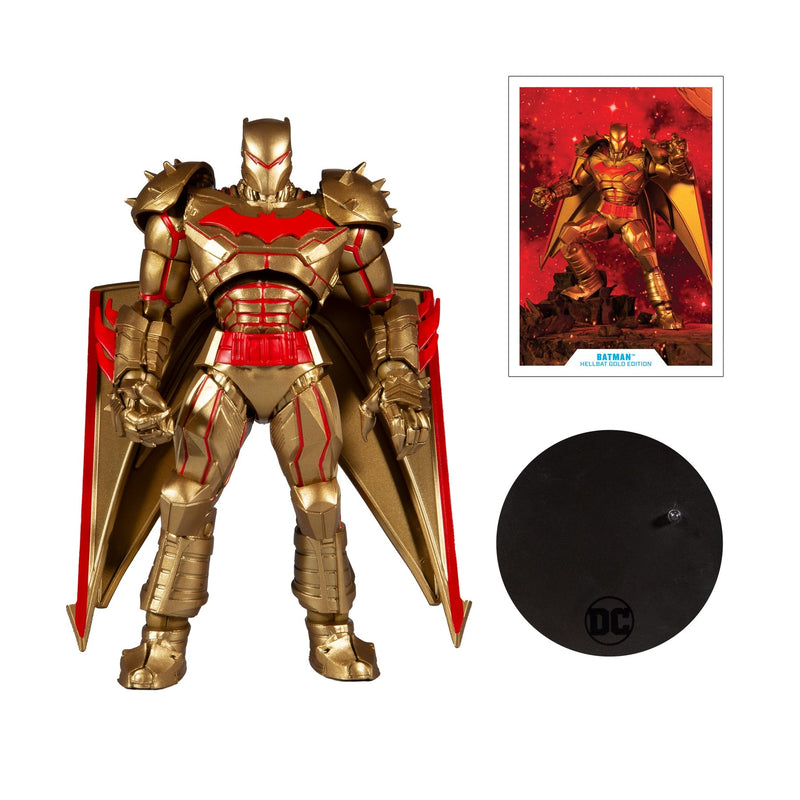 BATMAN HELLBAT 7IN SCALE LUNAR NEW YEAR EDITION AF - Toy Snowman