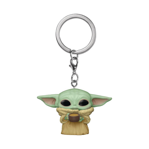 POCKET POP SW MANDALORIAN CHILD W/CUP KEYCHAIN - Accessories / Supplies For toys -  Funko Pop!