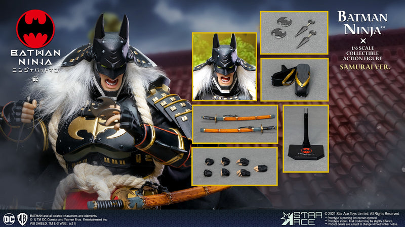 BATMAN NINJA 2.0 SAMURAI Deluxe Version With Horse 1/6 -  -  Star Ace Toys