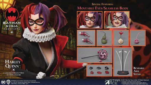 HARLEY QUINN - BATMAN NINJA  1/6 Deluxe Version (Preorder ETA: 2022MAR) - Action figure -  Star Ace Toys