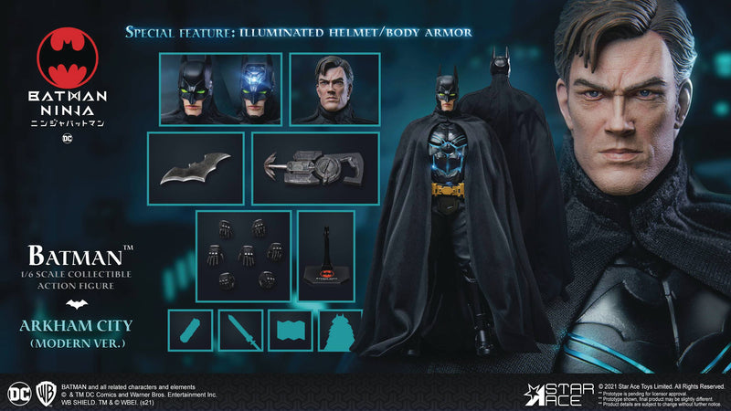BATMAN NINJA MODERN BATMAN 1/6 Deluxe Version (Preorder 2022MAR) - Action figure -  Star Ace Toys