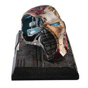AVENGERS ENDGAME MC-038 IRON MAN HELMET BATTLE DAMAGE STATUE - statue -  Beast Kingdom