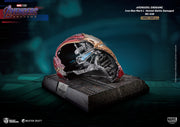 AVENGERS ENDGAME MC-038 IRON MAN HELMET BATTLE DAMAGE STATUE - statue -  Beast Kingdom