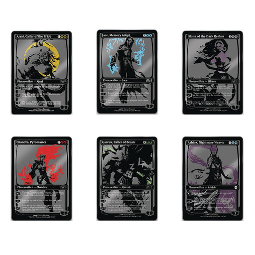 MAGIC THE GATHERING - PX LIMITED EDITION PLANESWALKERS 6PC GIFT SET - PINFINITY - accessory -  PINFINITY