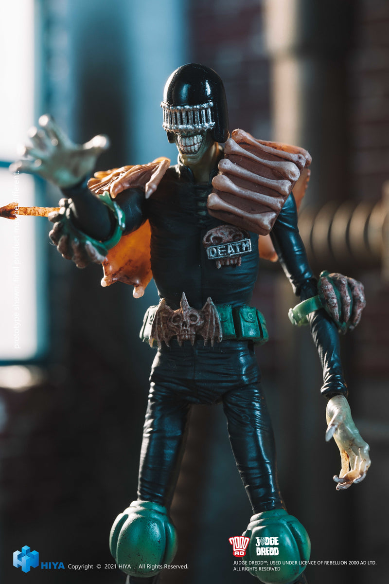 JUDGE DREDD  JUDGE DEATH PX 1/8 SCALE EXQUISITE MINI - Collectables > Action Figures > toy -  HIYA TOYS