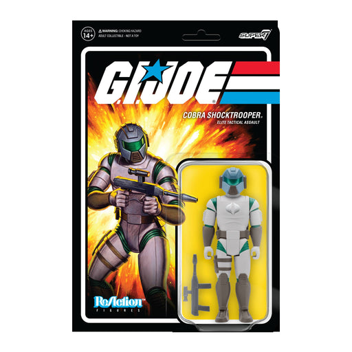 G.I. JOE WAVE 2 COBRA SHOCKTROOPER - RIFLE A REACTION - Action & Toy Figures -  Super7