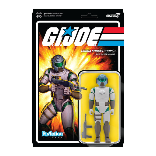 G.I. JOE WAVE 2 COBRA SHOCKTROOPER - RIFLE B REACTION - Action & Toy Figures -  Super7