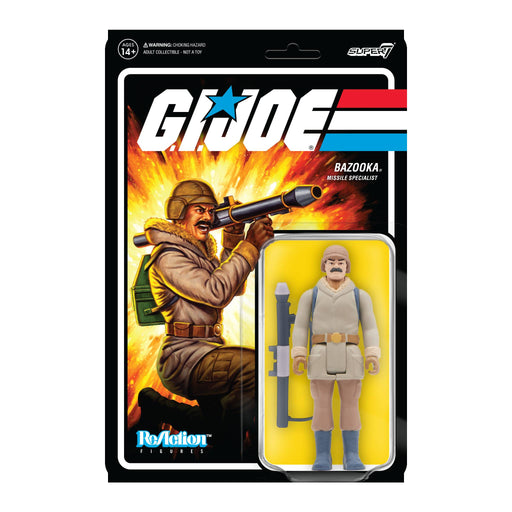 G.I. JOE WAVE 2 BAZOOKA ARCTIC REACTION - Action & Toy Figures -  Super7