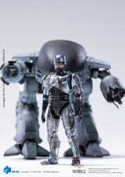 SDCC 2022 ROBOCOP ED-209 VS ROBOCOP BATTLE DAM PX 1/8 2 Pack - Action & Toy Figures -  HIYA TOYS