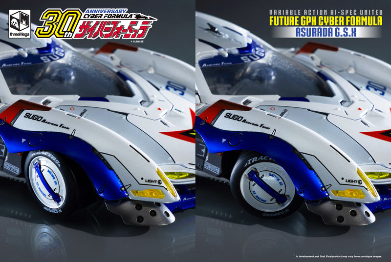 FUTURE GPX CYBER FORM ASURADA GSX 1/18 DIECAST MODEL ETA: MAY2023 - Action figure -  ThreeZero