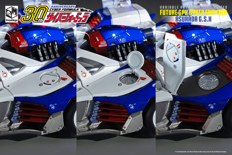 FUTURE GPX CYBER FORM ASURADA GSX 1/18 DIECAST MODEL ETA: MAY2023 - Action figure -  ThreeZero