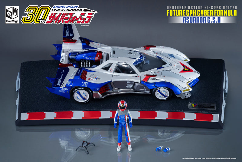 FUTURE GPX CYBER FORM ASURADA GSX 1/18 DIECAST MODEL ETA: MAY2023 - Action figure -  ThreeZero