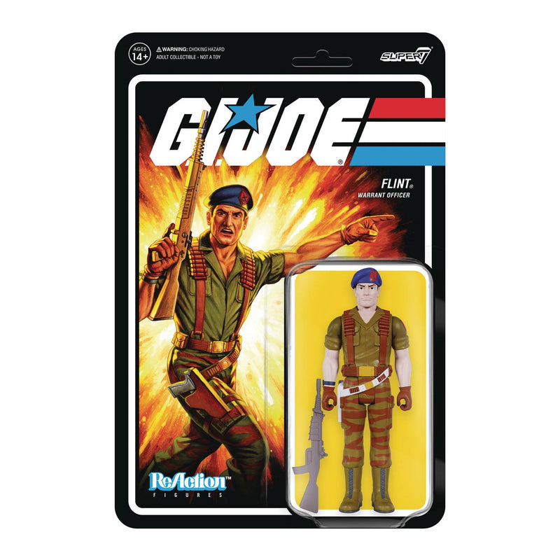 GI JOE W3 FLINT REACTION - Action & Toy Figures -  Super7