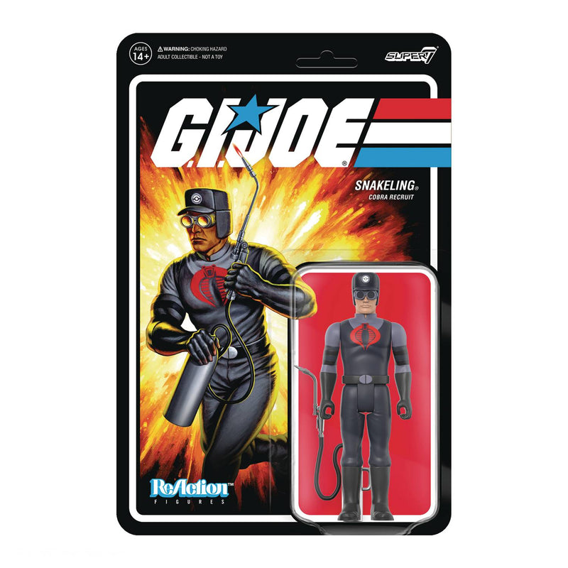 GI JOE W3 COBRA SNAKELING GOGGLES TORCH TAN REACTION - Action & Toy Figures -  Super7