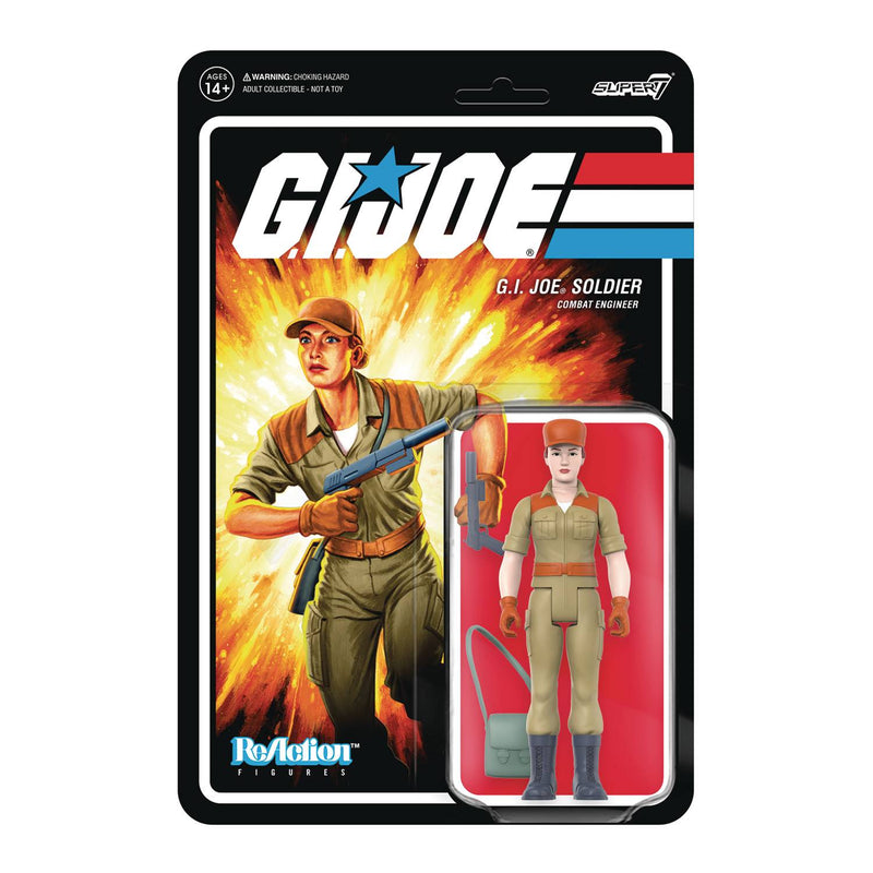 GI JOE W3A FEMALE SOLDIER BUN PISTOL PINK REACTION - Action & Toy Figures -  Super7