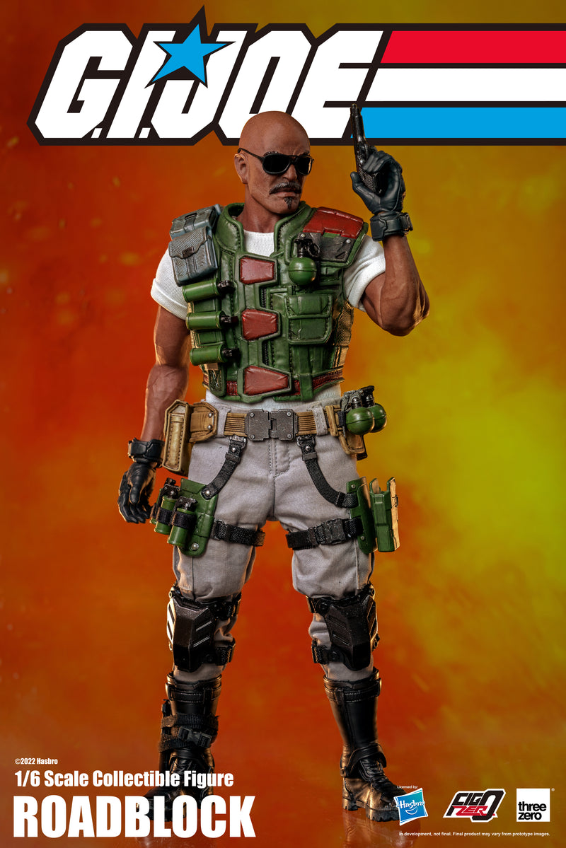 ROADBLOCK - THREEZERO X HASBRO GI JOE 1/6 SCALE AF (Preorder ETA: 2023 MAR) - Action figure -  ThreeZero