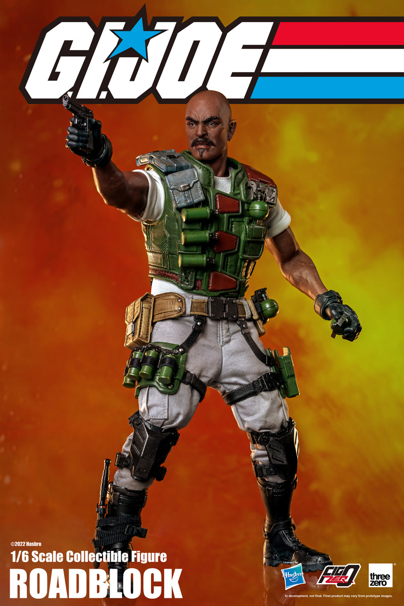 ROADBLOCK - THREEZERO X HASBRO GI JOE 1/6 SCALE AF (Preorder ETA: 2023 MAR) - Action figure -  ThreeZero