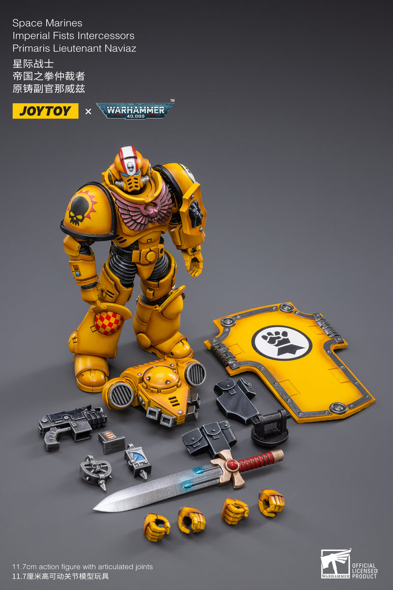 Warhammer 40K - Imperial Fists - Intercessor Primaris Lieutenant Navaiz - Action & Toy Figures -  Joy Toy