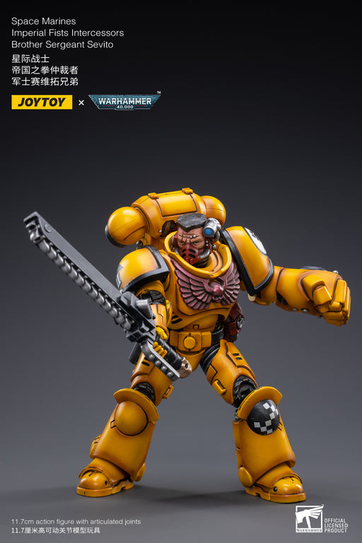 Warhammer 40K - Imperial Fists - Intercessor Sergeant Sevito - Action & Toy Figures -  Joy Toy