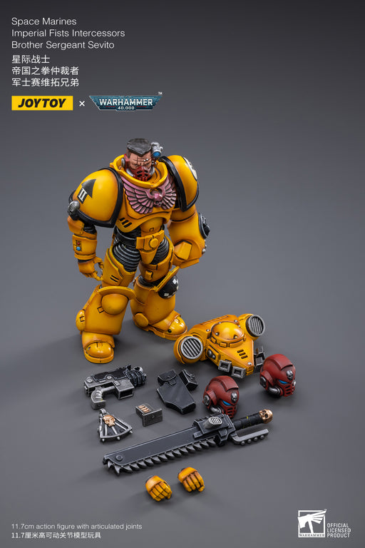 Warhammer 40K - Imperial Fists - Intercessor Sergeant Sevito - Action & Toy Figures -  Joy Toy