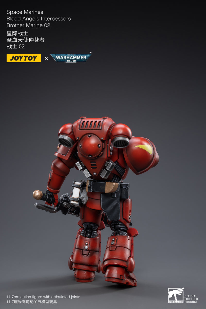 Warhammer 40K - Blood Angels - Intercessors Marine 02 - Action & Toy Figures -  Joy Toy